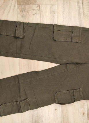 Pantalons droit poches cargo, jeans taille haute, Shein, confortable, vert kaki, taile S femme, brand: Shein, condition: Very good, size: S / 36 / 8, €3.00, €3.85 includes Buyer Protection
