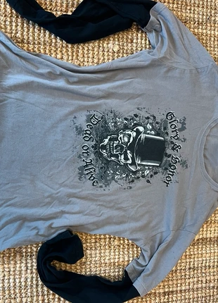 Langarmshirt mit Totenkopfprint, marque: Rainbow, état: Très bon état, taille: XL, 17,00 €, 18,55 € Protection acheteurs incluse