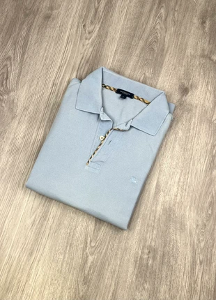 Polo Burberry Bleu Clair-Taille L, marque: Burberry, état: Bon état, taille: L, 20,00 €, 21,70 € Protection acheteurs incluse