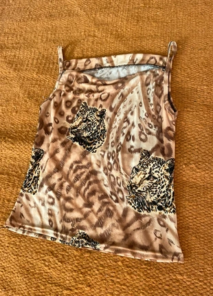 Top y2k leoprint, marque: Vintage Dressing, état: Très bon état, taille: S / 36 / 8, 8,90 €, 10,05 € Protection acheteurs (Pro) incluse