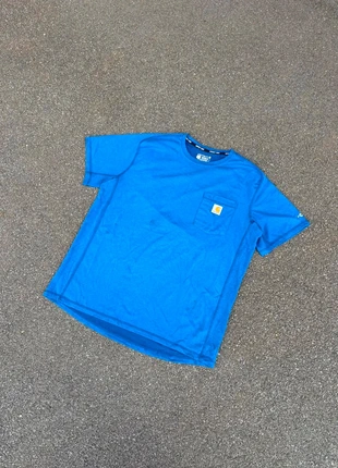 T-shirt carhartt bleu L, brand: Carhartt, condition: Good, size: L, €14.00, €15.40 includes Buyer Protection