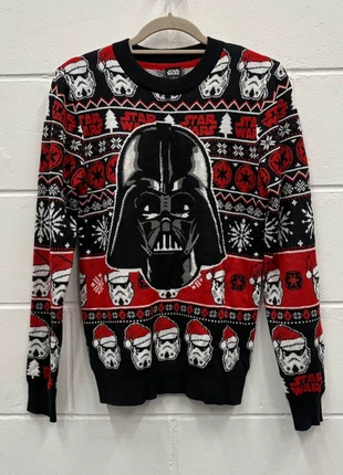 Star Wars Darth Vader Christmas Jumper George Small Red Black, brand: George, condition: Very good, size: S, £14.00, £15.40 includes Buyer Protection