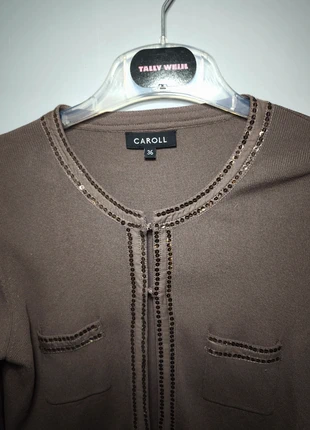 Gilet Caroll T36 avec strass – chic et élégant, marque: Caroll, état: Très bon état, taille: S / 36 / 8, 4,00 €, 4,90 € Protection acheteurs incluse