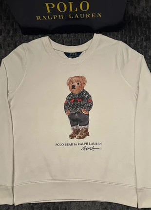 Sweat Polo Ralph Lauren Polo Bear – Modèle Renne Hiver – Taille XL (16 ans), marca: Ralph Lauren, estado: Muito bom, tamanho: 16 anos / 176 cm, €65.00, €68.95 inclui Proteção do Comprador