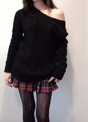 Black backless jumper with bow, marque: Mango, état: Très bon état, taille: M / 38 / 10, 19,00 €, 20,65 € Protection acheteurs incluse