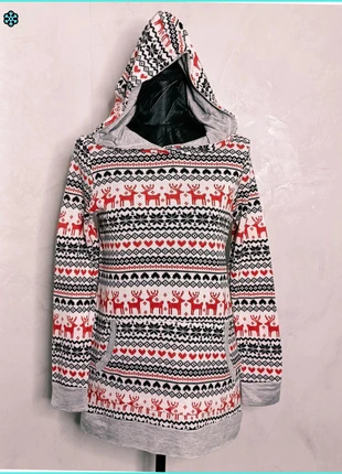 Pull moche de noel à capuche pour femme taille XS / S, marque: Noël, état: Très bon état, taille: XS / 34 / 6, 12,00 €, 13,30 € Protection acheteurs (Pro) incluse