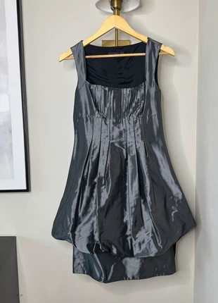 Coast Metallic Grey Bubble Hem Party Dress 10uk, brand: Coast, condition: Very good, size: S / UK 8-10, £24.00, £25.90 includes Buyer Protection