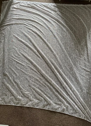 Patterned Net Curtains, brand: List without brand, condition: Good, size: 200 cm - 249 cm, £2.50, £3.33 includes Buyer Protection