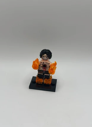 Figurine type LEGO – Portgas D. Ace Marineford – One Piece, brand: OnePiece, condition: Very good, size: Preemie, up to 44cm, €4.49, €5.41 includes Buyer Protection
