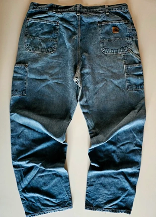 Jeans Carhartt Double Knee Taille 52 - Vintage Destroy Usé Authentique, Workwear Indestructible XXL, marque: Carhartt, état: Bon état, taille: W42 | FR 52, 31,90 €, 34,20 € Protection acheteurs (Pro) incluse