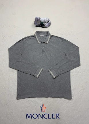 Moncler Polo Shirt Grey Elegant Old Money Premium Quality 2000s, marque: Moncler, état: Très bon état, taille: M, 39,95 €, 42,65 € Protection acheteurs incluse