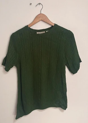 Tee-shirt en maille Vintage Dressing vert foncé - M Femme, marque: Vintage Dressing, état: Très bon état, taille: M / 38 / 10, 5,00 €, 5,95 € Protection acheteurs incluse