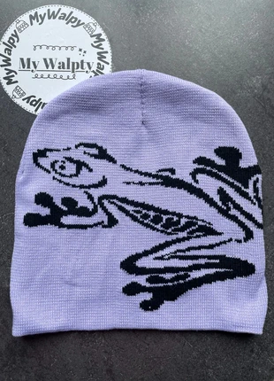 bonnet y2k "FROG" purple, marca: y2k, estado: Bueno, tamaño: Talla única, 20,00 €, 21,70 € Protección al comprador Pro incluida