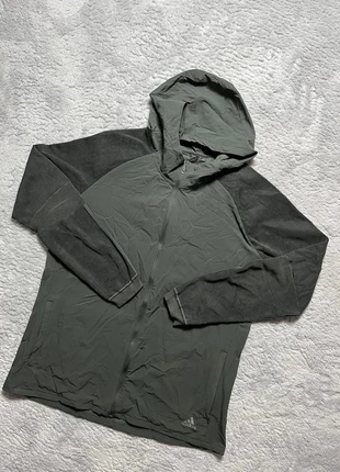 Veste à capuche Imperméable Adidas couleur Kaki/ Vert Foncée Taille XL, marque: adidas, état: Très bon état, taille: XL / 42 / 14, 16,00 €, 17,50 € Protection acheteurs incluse