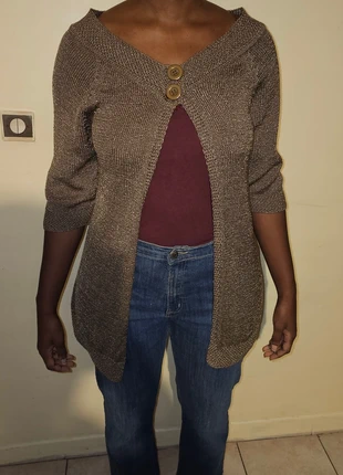 Cardigan long maille manche 3/4, marque: Cardigan, état: Très bon état, taille: M / 38 / 10, 8,00 €, 9,10 € Protection acheteurs incluse