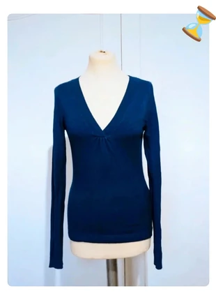 Pull fin femme col v bleu indigo t s 36 camaïeu, marke: Camaïeu, zustand: Sehr gut, größe: S / 36 / 8, 4,00 €, 4,90 € inklusive Vinted-Käuferschutz