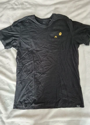 Jack Wolfskin T-Shirt – Schwarz / XL / Organic Cotton, merk: Jack Wolfskin, staat: Heel goed, maat: XL, € 10,00, € 11,20 inclusief Kopersbescherming