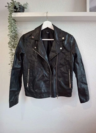 Veste motarde Perfecto femme effet cuir XS 34, marque: Kiabi, état: Satisfaisant, taille: XS / 34 / 6, 9,00 €, 10,15 € Protection acheteurs incluse