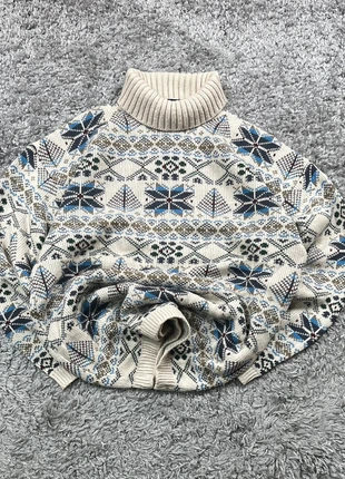 Coogi Style Cozy Turtleneck Knit Sweater with Geometric Pattern, marque: Vintage Dressing, état: Très bon état, taille: L, 24,95 €, 26,90 € Protection acheteurs incluse