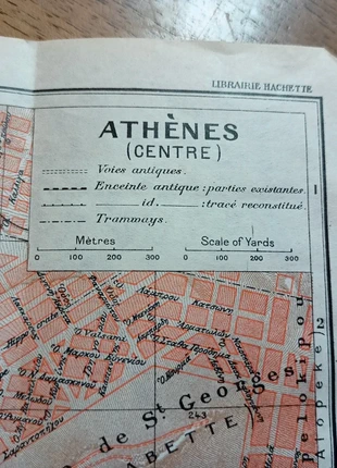 Plan ancien Athènes 🇬🇷, brand: Hippie Chic, condition: Good, €8.00, €9.10 includes Buyer Protection