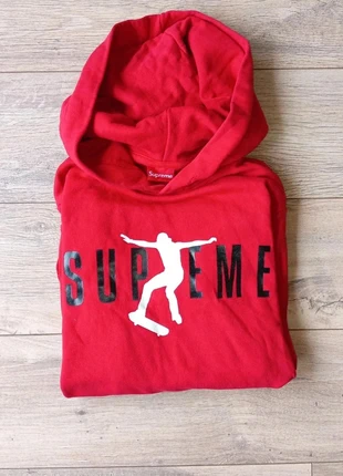 Sweat à capuche vintage Supreme rouge motif Skateboard - Taille S, marca: Supreme, estado: Bom, tamanho: S, €49.00, €52.15 inclui Proteção do Comprador