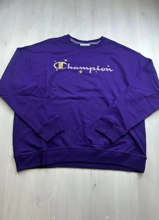 Pull Femme Crewneck Champion Taille XL Violet, merk: Champion, staat: Heel goed, maat: XL / 42 / 14, € 11,00, € 12,25 inclusief Kopersbescherming Pro