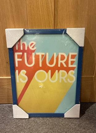 ‘The future is ours’ print NEW (32x42cm), condition: New with tags, £5.00, £5.95 includes Buyer Protection