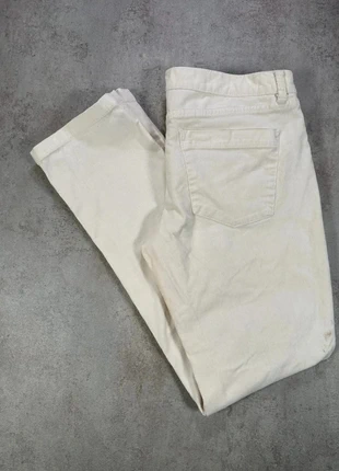 Pantalon En Velours Côtelé / Corduroy jcrew clair, coupe droite, poches classiques taille 32R, brand: Vintage Dressing, condizioni: Ottime, taglia: IT 42 | W32, €5.00, €5.95 include la Protezione acquisti Pro