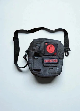 Sacoche shotas noire velcro et patch personnalisable très bon état premium authentique rare, marque: Shotas, état: Très bon état, 20,00 €, 21,70 € Protection acheteurs incluse