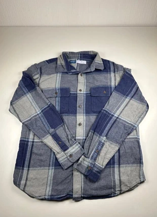 Chemise flanelle carreaux L homme mixte coton, marque: Old Navy, état: Très bon état, taille: L, 14,00 €, 15,40 € Protection acheteurs (Pro) incluse
