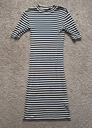 Modström Jurk Met Stretch Gestreept, marca: Modström, estado: Muy bueno, tamaño: M / 38 / 10, 9,00 €, 10,15 € Protección al comprador incluida