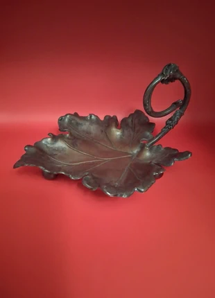 🍂 Vide-poche en métal en forme de feuille, marque: Vintage Chic, état: Bon état, 19,00 €, 20,65 € Protection acheteurs (Pro) incluse