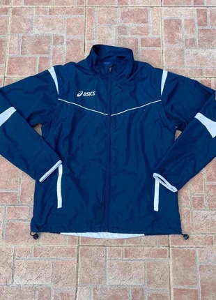Veste Asics Vintage Bleu Marine Technique Manches Amovibles - Taille L, marca: Asics, estado: Muito bom, tamanho: L, €25.00, €26.95 inclui Proteção do Comprador