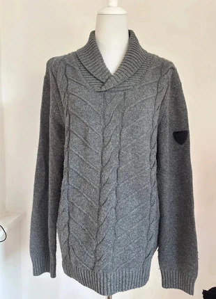 Pull d’hivers homme gris kaporal en très bon état taille 40/L, marque: Kaporal, état: Très bon état, taille: L, 13,00 €, 14,35 € Protection acheteurs incluse