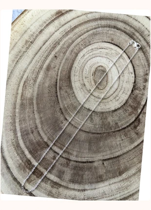 Collier maille 1mm longueur 45cm, marque: Argent, état: Neuf sans étiquette, 5,00 €, 5,95 € Protection acheteurs (Pro) incluse