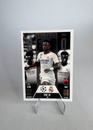 Hat trick hero vinicius junior real madrid topps match attax extra 2023-2024, merk: Topps, staat: Heel goed, € 1,00, € 1,75 inclusief Kopersbescherming