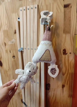 Doudou de poussette avec pince très bon état, état: Très bon état, taille: 1-3 mois / 56 cm, 3,99 €, 4,89 € Protection acheteurs incluse