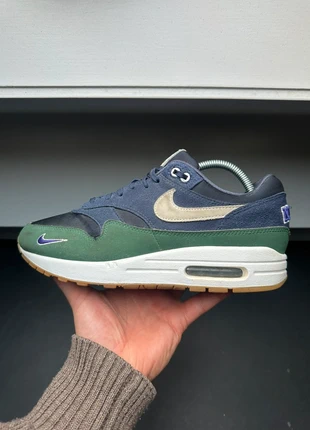 Nike Air Max 1 Gorge Green “Obsidian”, merk: Nike, staat: Heel goed, maat: 41, € 75,00, € 79,45 inclusief Kopersbescherming Pro