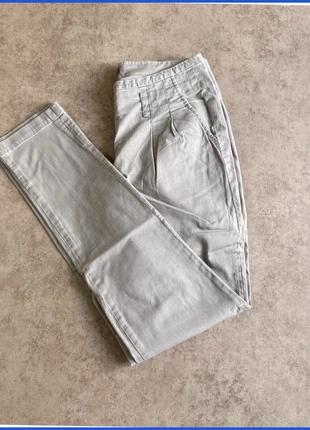 🌿 Pantalon GDM – Chino gris clair – Taille 36, marca: Grain de Malice, estado: Muito bom, tamanho: S / 36 / 8, €5.90, €6.90 inclui Proteção do Comprador