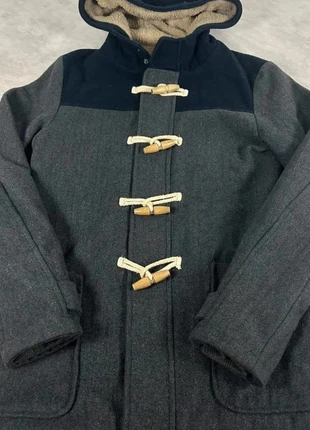 Bizzbee – Duffle-coat à capuche gris anthracite avec attaches bois – Taille S homme Code 255N, brand: Bizzbee, condition: Very good, size: S, €29.00, €31.15 includes Buyer Protection Pro