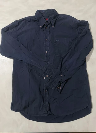 Rare Kappa Button Down Shirt, Vintage 90s/00s, Navy Blue Logo Embroidered, Sz L, Regular Fit, marque: Vintage Dressing, état: Très bon état, taille: L, 14,99 €, 16,44 € Protection acheteurs incluse