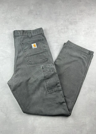 Pantalon carhartt workwear baggy gris vintage - Taille 36x32, brand: Carhartt, condition: Very good, size: W36, €20.00, €21.70 includes Buyer Protection Pro