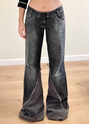 Low Waist Lee denim jeans Vintage Y2K baggy flared bootcut 2000s grungy style, marca: Vintage Dressing, estado: Muy bueno, tamaño: L / 40 / 12, 28,00 €, 30,10 € Protección al comprador incluida