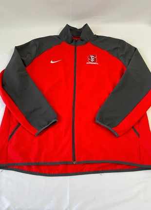 Jacket veste de sport coupe vent imperméable Nike Rouge et Gris Homme Taille XL / VST137, marque: Nike, état: Très bon état, taille: XL, 20,00 €, 21,70 € Protection acheteurs (Pro) incluse