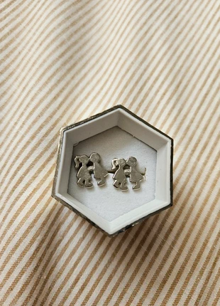 Pendientes de pareja beso. Plata. A estrenar., marque: Local, état: Neuf sans étiquette, 10,00 €, 11,20 € Protection acheteurs incluse