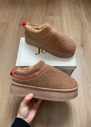 Superbes mules fourrées à plateformes en laine bouclée camel 🥰, brand: Boutique indépendante, condizioni: Ottime, taglia: 39, €18.00, €19.60 include la Protezione acquisti Pro