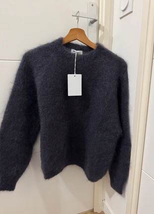 Pull d'hiver 80% mohair gris foncé, brand: Boutique indépendante, condition: New without tags, size: S / 36 / 8, €70.00, €74.20 includes Buyer Protection