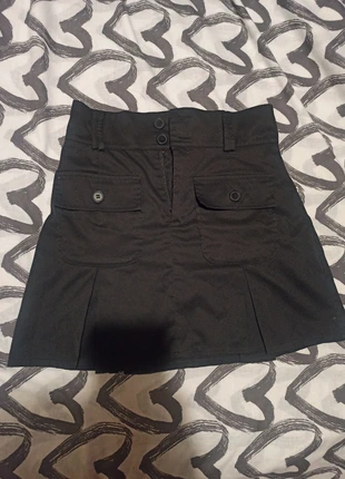 Minigonna goth con tasche, marque: Local, état: Neuf sans étiquette, taille: S / 36 / 8, 6,00 €, 7,00 € Protection acheteurs incluse