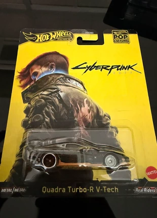 Hot Wheels Premium Pop Culture Cyberpunk 2077 Quadra Turbo-R V-Tech, brand: Hot Wheels, condizioni: Ottime, taglia: Taglia unica, €20.00, €21.70 include la Protezione acquisti