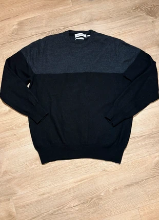 Pull À Manche Longue Noir Et Gris Calvin Klein | Taille M | Homme, merk: Calvin Klein, staat: Heel goed, maat: M, € 20,00, € 21,70 inclusief Kopersbescherming